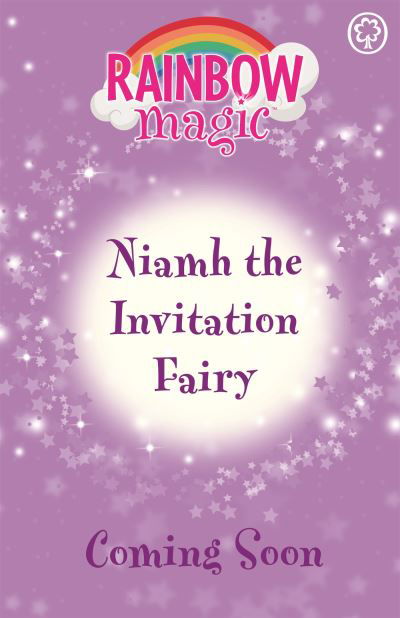 Cover for Daisy Meadows · Rainbow Magic: Niamh the Invitation Fairy: The Birthday Party Fairies Book 1 - Rainbow Magic (Paperback Book) (2023)