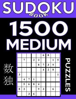 Cover for Sudoku Book · Sudoku Book 1,500 Medium Puzzles (Pocketbok) (2017)