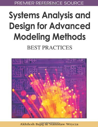 Cover for Akhilesh Bajaj · Systems Analysis and Design for Advanced Modeling Methods: Best Practices (Advances in Database Research) (Premier Reference Source) (Hardcover Book) (2009)