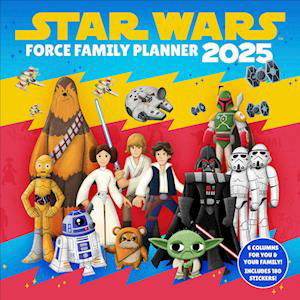 Cover for Star Wars (Force) 2025 Family Planner Calendar (Calendar) (2025)