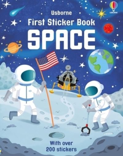 First Sticker Book Space - Sam Smith - Bøker - Usborne Publishing, Limited - 9781805317449 - 3. oktober 2023