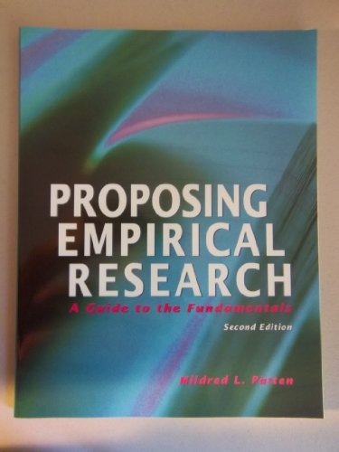 Cover for Mildred Patten · Proposing Empirical Research: A Guide to the Fundamentals (Paperback Book) (2002)