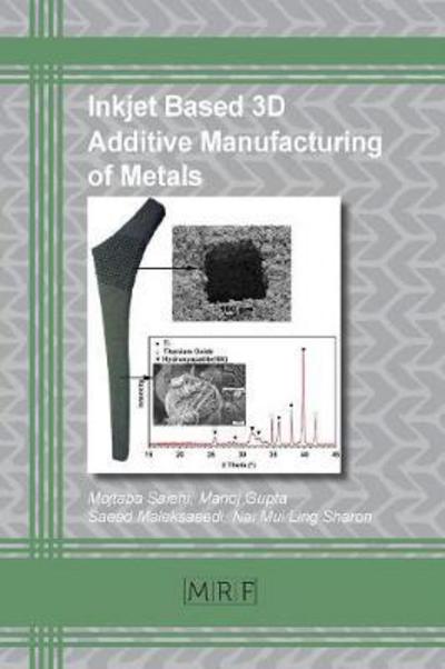 Cover for Salehi Mojtaba · Inkjet Based 3D Additive Manufacturing of Metals (Paperback Book) (2018)