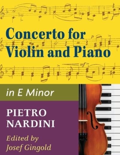 Cover for Pietro Nardini · Violin Concerto In E Minor - Violin / Piano (Paperback Book) (2019)