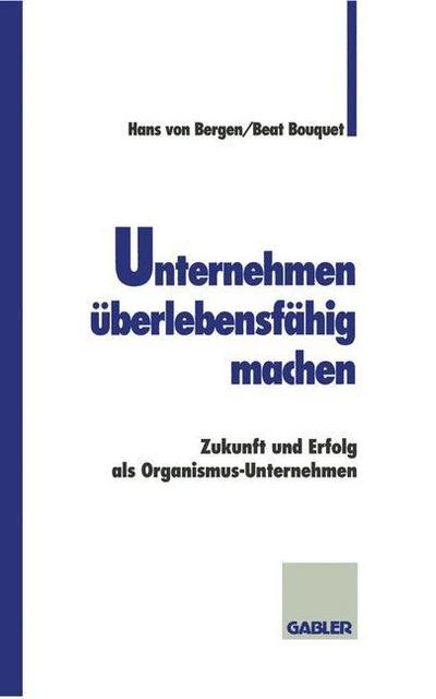 Cover for Beat Bouquet · Unternehmen Uberlebensfahig Machen (Paperback Book) [1996 edition] (1996)