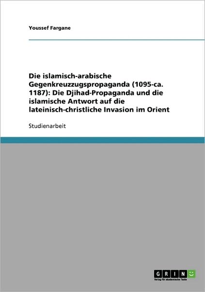 Cover for Fargane · Die islamisch-arabische Gegenkr (Book) [German edition] (2013)