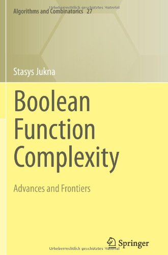 Cover for Stasys Jukna · Boolean Function Complexity: Advances and Frontiers - Algorithms and Combinatorics (Paperback Book) [2012 edition] (2014)
