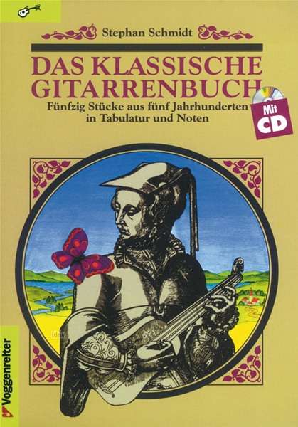 Cover for Stephan Schmidt · Klassische Gitarrenbuch,m.CD-Audio (Book)