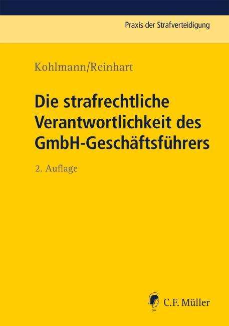 Cover for Kohlmann · Strafrechtliche Verantwortlic (Book)