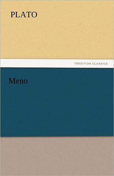 Cover for Plato · Meno (Tredition Classics) (Paperback Bog) (2011)