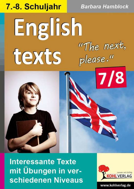 Cover for Hamblock · English texts - The next.7/8 (Book)