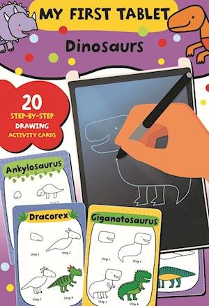 My First Tablet: My First Tablet - Dinosaurer (med 20 tegnekort og tablet) -  - Merchandise - Karrusel Forlag - 9788771318449 - June 9, 2022