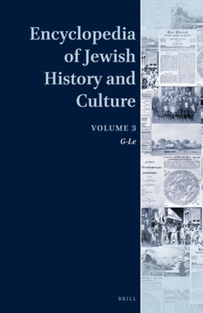 Cover for Dan Diner · Encyclopedia of Jewish History and Culture, Volume 3 (Hardcover Book) (2020)