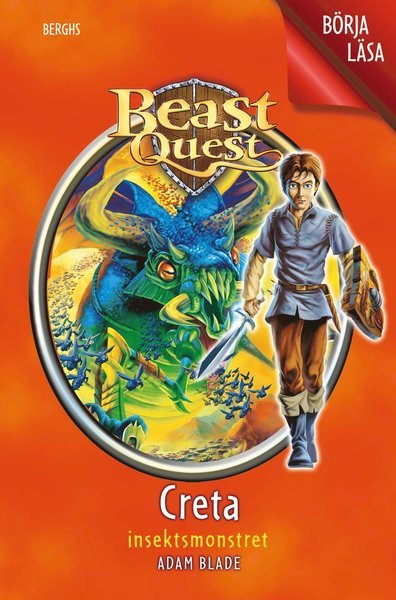 Cover for Adam Blade · Börja läsa med Beast Quest: Creta : Insektsmonstret (Gebundesens Buch) (2018)
