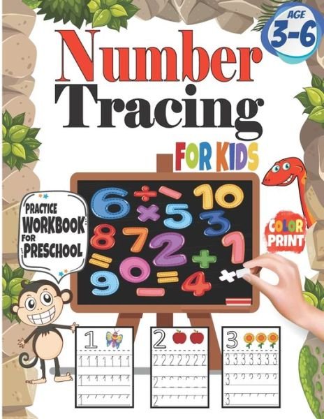 Cover for Seven Arts · Number Tracing for Kids (Taschenbuch) (2020)