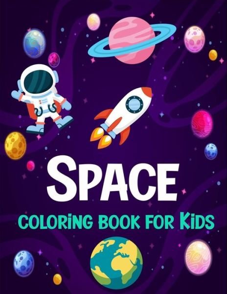 Cover for Flexi Lax · Space coloring book for kids (Paperback Bog) (2020)