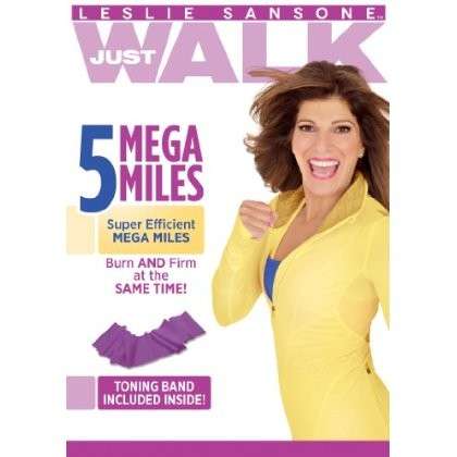 Cover for Leslie Sansone · 5 Mega Miles (DVD) (2013)