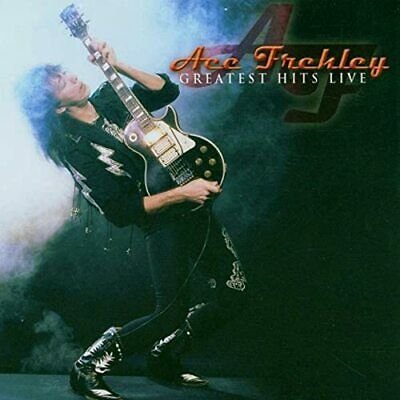 Cover for Ace Frehley · Greatest Hits Live (Orange Crush Vinyl) (Netherlands Kiss Fan Club Exclusive) (LP) (2022)