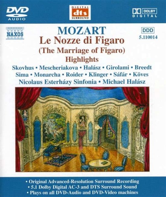 Cover for Halasz / Skovhus / Mescheriakova · * Hochzeit Des Figaro (AZ) (DVD) (2004)