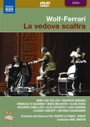 La Vedova Scaltra - Wolf-ferrari / Sollied / Muraro / D'aguanno - Elokuva - NAXOS - 0747313523450 - tiistai 24. kesäkuuta 2008