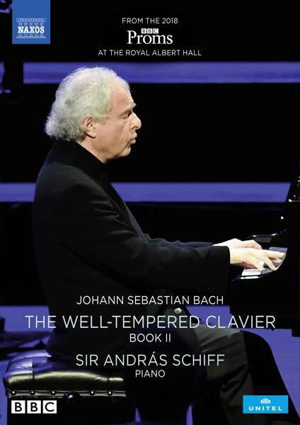 Bach: Well-tempered Clavier II - Andras Schiff - Elokuva - NAXOS - 0747313565450 - perjantai 14. helmikuuta 2020