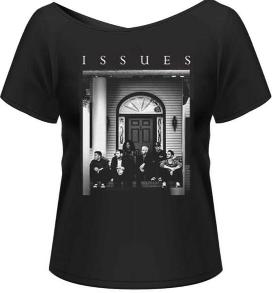 Cover for Issues · Door Girlie / Black (T-shirt) [size L] [Black edition] (2015)