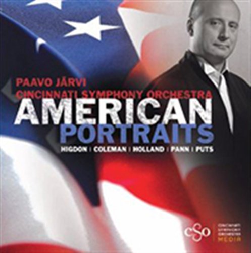 Cover for Coleman / Higdon / Cincinnati Sym Orch / Jarvi · American Portraits (CD) (2011)