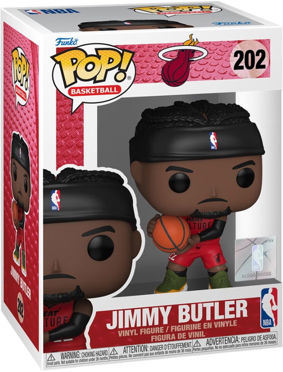 Cover for Pop Nba Heat · Funko Pop Nba Heat Jimmy Butler City Edition 24 (Funko POP!) (2024)
