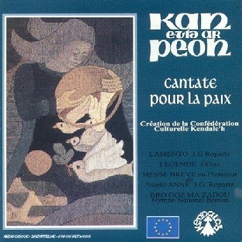 Cover for Cantate pour la paix (CD) (2013)
