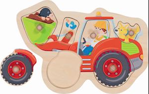 Cover for Lift · Lift-out puzzle wheel loader (Toys)