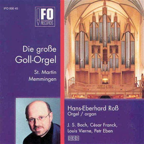 Cover for Hans-Eberhard Ross · Die Grosse Goll-orgel Zu Memmingen (CD) (2007)