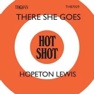 Cover for Lewis Hopeton / Vin Gordon · There She Goes (7&quot;) [Limited, Reissue edition] (2017)