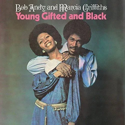 Cover for Bob &amp; Marcia · Young Gifted &amp; Black (Red Vinyl) (LP) (2022)