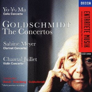 Cover for Yo-yo Ma · Goldschmidt: Concertos (CD) [Japan Import edition] (2005)