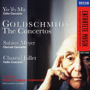 Goldschmidt: Concertos - Yo-yo Ma - Muzyka - UNIVERSAL MUSIC CLASSICAL - 4988005407450 - 19 października 2005