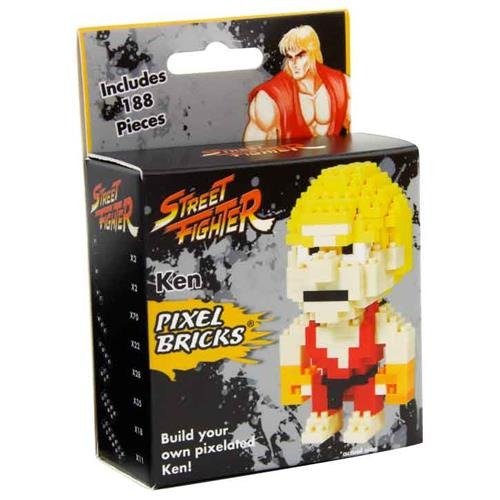Cover for Paladone · Street Fighter Ken Pixel bricks (Legetøj)