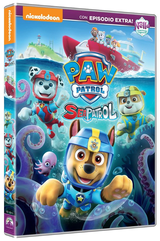 Cover for Paw Patrol - Sea Patrol (DVD) (2018)