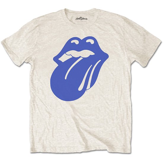 The Rolling Stones Unisex T-Shirt: Blue & Lonesome 1972 Logo - The Rolling Stones - Merchandise - Bravado - 5055979971450 - 