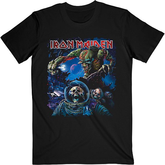 Cover for Iron Maiden · Iron Maiden Unisex T-Shirt: Final Frontier (T-shirt) [size M] [Black - Unisex edition]