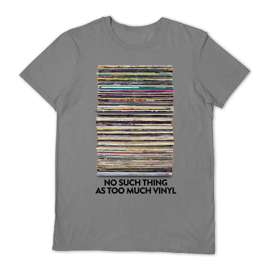 Cover for Vinyl Junkie · Too Much Vinyl Grey X Large T Shirt (T-shirt) [size XL]