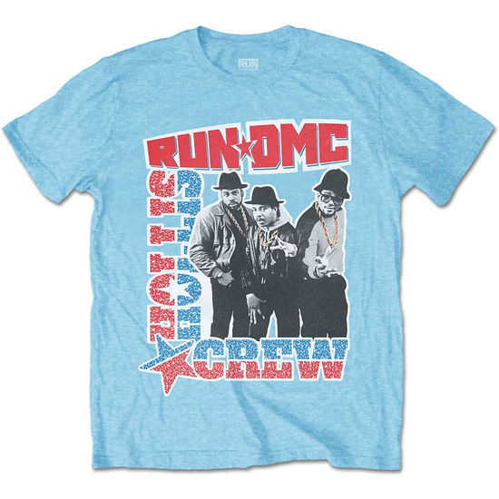 Run DMC Unisex T-Shirt: Hollis Crew - Run DMC - Gadżety -  - 5056561029450 - 24 marca 2022