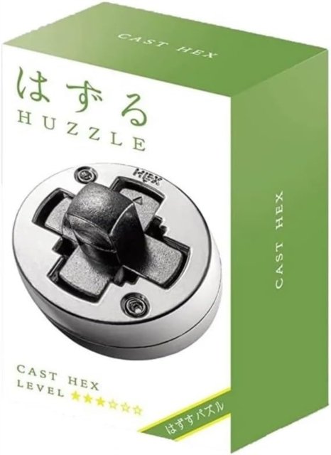 Cover for Huzzle Cast Hex Puzzle Game (Paperback Book) (2024)
