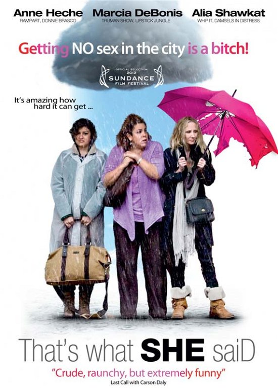 Cover for Thats What She Said (DVD) (2013)