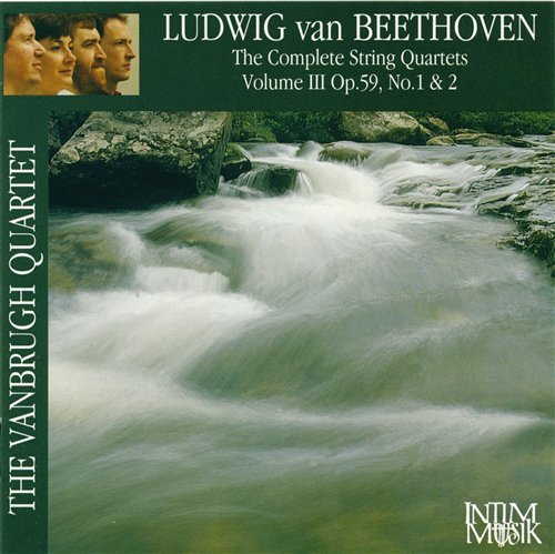 Beethoven Stråkkvartett Vol 3 - Vanbrugh Quartet - Muziek - Intim Musik - 7393892000450 - 21 januari 2021