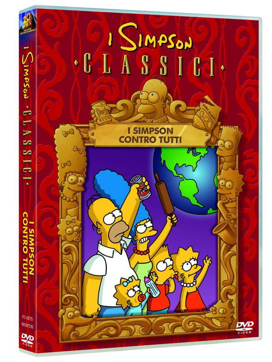 Cover for Simpson · Simpson (I) - I Simpson Contro Tutti (DVD)