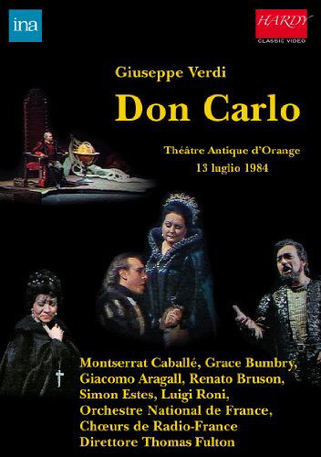 Cover for Caballe / Aragall / Chorus Radio-france / Fulton · Don Carlo (Verdi) (Opera in 4 Acts) (DVD) (2010)