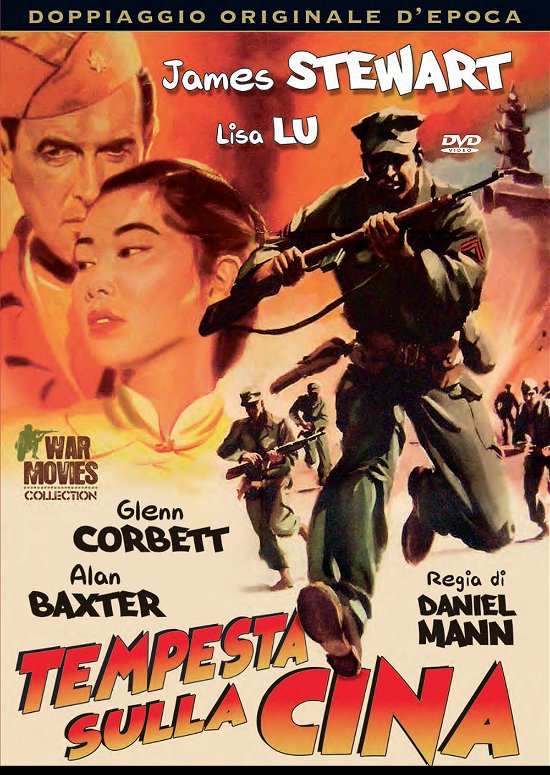 Cover for Daniel Mann - James Stewart · Tempesta Sulla Cina (DVD) (2017)