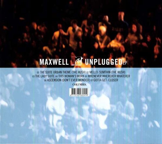Cover for Maxwell · MTV Unplugged (LP) [180 gram edition] (2018)