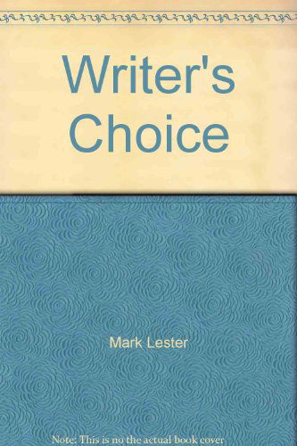 Cover for Mark Lester · Writer's Choice: Grammar and C (Gebundenes Buch) (2004)