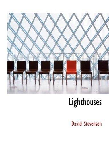 Cover for David Stevenson · Lighthouses (Innbunden bok) [Large Print, Large Type edition] (2008)